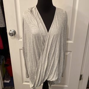 New size s Cabi long sleeve wrap shirt